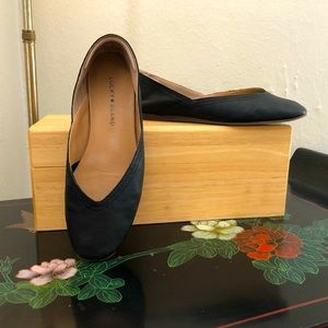 Lucky brand square toe flats
